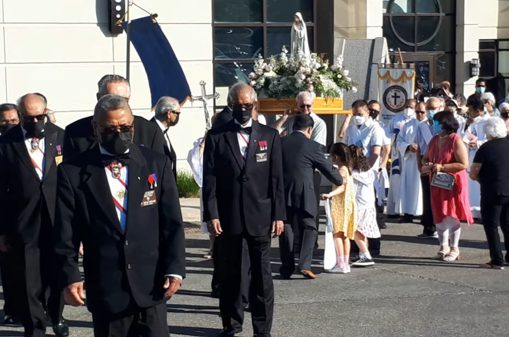 Marian procession May 14, 2022