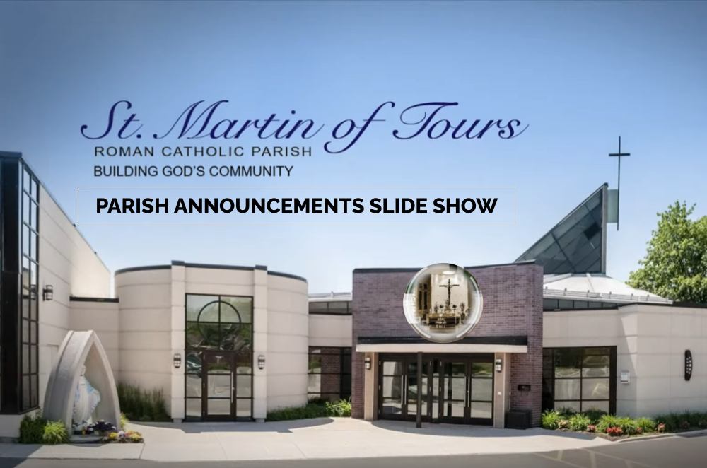 Parish Announcements Slide Show