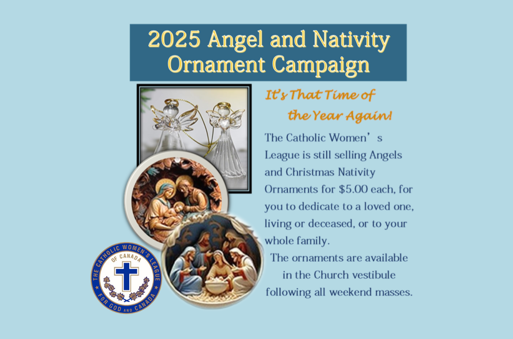 SM CWL Angel Nativity Ornament 2025