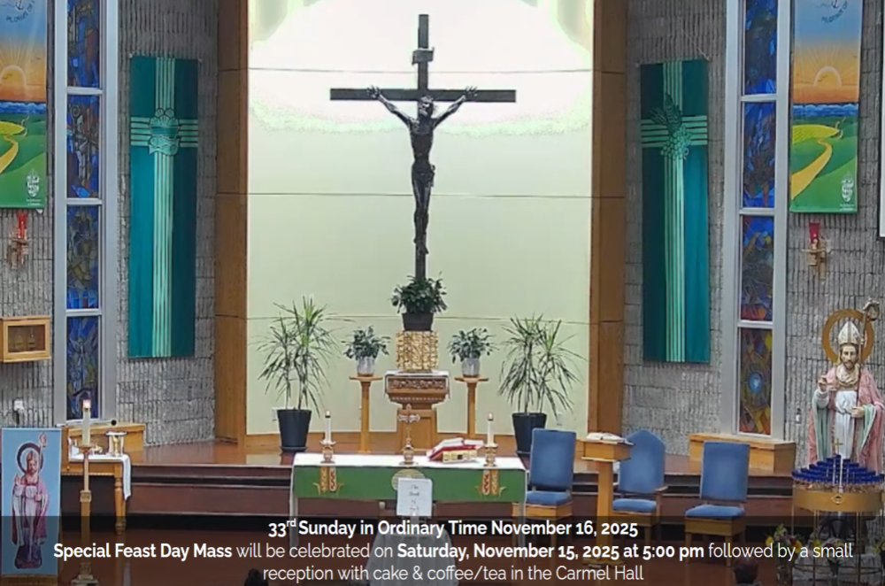 SM Feast Day Mass Images November 15, 2025