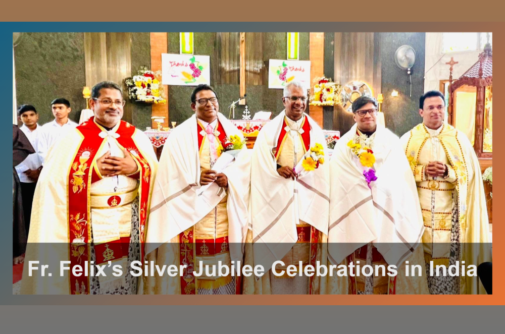 Fr. Felix Jubilee Celebrations in India Jan 26, 2025